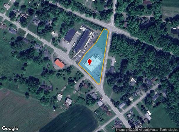  180 N Franklin St, Cochranton, PA Parcel Map