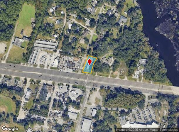  8307 Beach Blvd, Jacksonville, FL Parcel Map