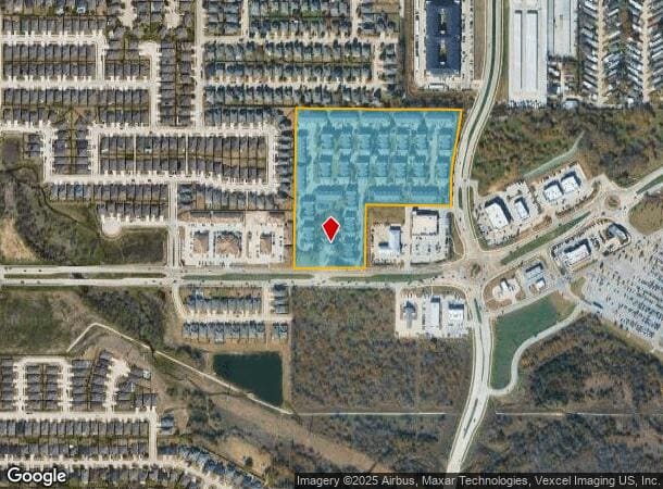 5001 Golden Triangle Blvd, Fort Worth, TX Parcel Map