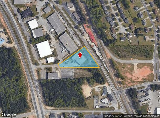9571 S Main St, Jonesboro, GA Parcel Map