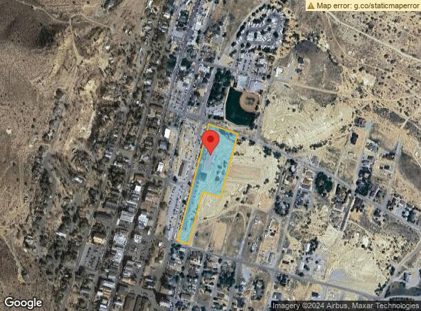  100 N E St, Virginia City, NV Parcel Map