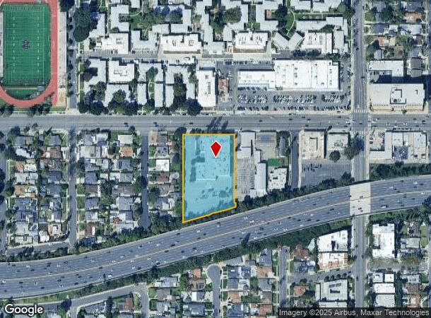 13400 Riverside Dr, Sherman Oaks, CA Parcel Map