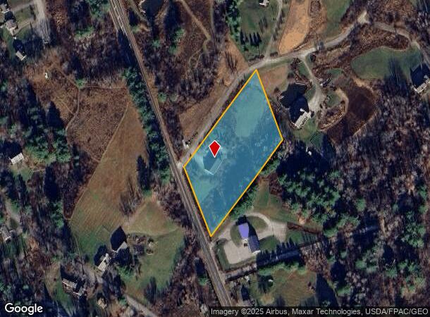 17 Wilson Rd, Cumberland Center, ME Parcel Map