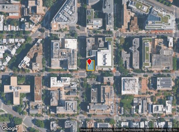  2223 H St Nw, Washington, DC Parcel Map