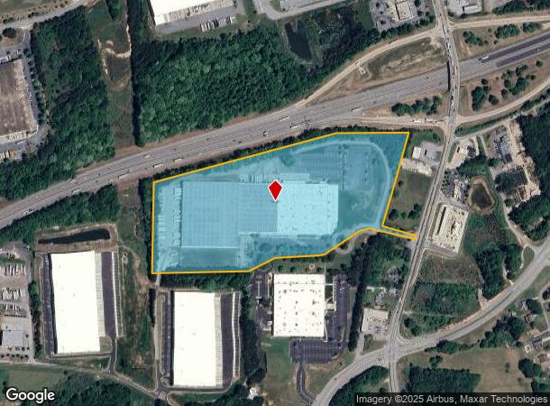  1001 Cherry Dr, Braselton, GA Parcel Map