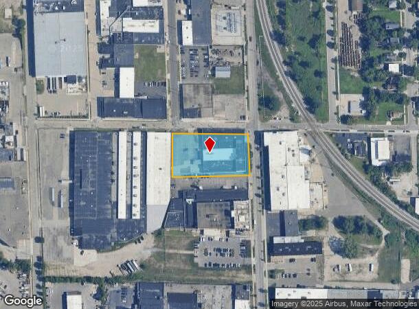  1409 Buchanan Ave Sw, Grand Rapids, MI Parcel Map