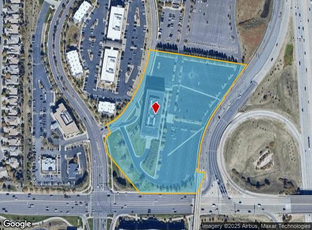 10475 Park Meadows Dr, Lone Tree, CO Parcel Map