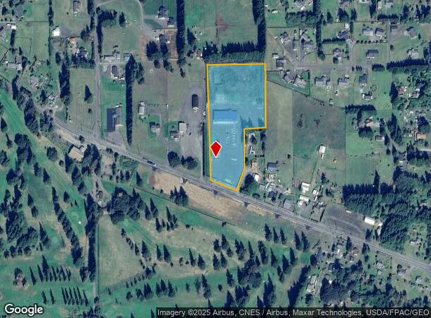 1087 Monte Elma Rd, Elma, WA Parcel Map