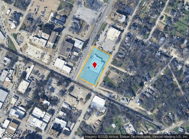  308 N College St, Waxahachie, TX Parcel Map
