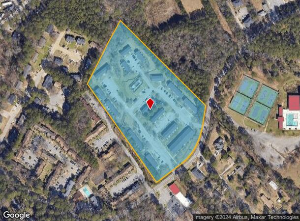  800 Beatty Rd, Columbia, SC Parcel Map