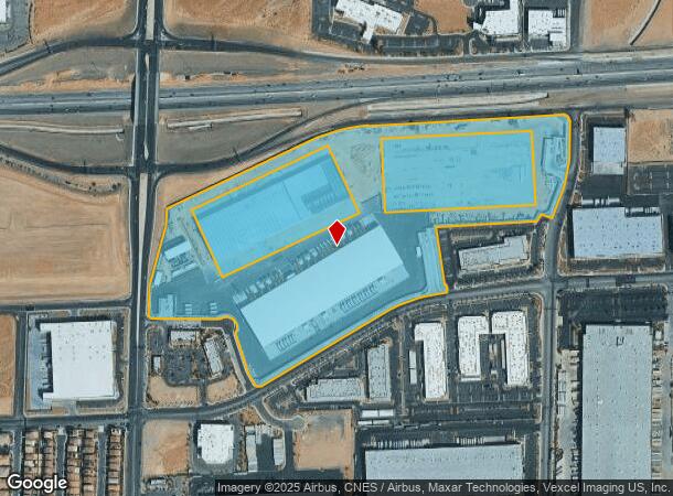 6050 Maule Ave, Las Vegas, NV Parcel Map