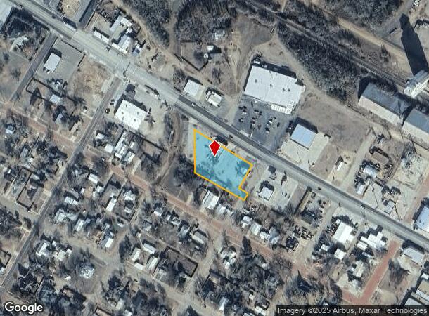  603 W 2Nd St, Clarendon, TX Parcel Map