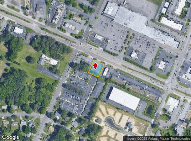 3129 Western Branch Blvd, Chesapeake, VA Parcel Map