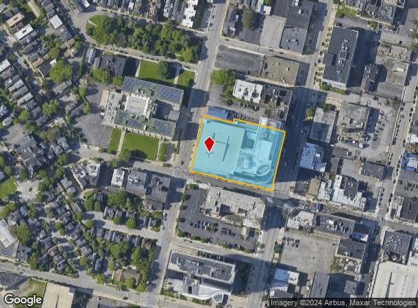  250 Delaware Ave, Buffalo, NY Parcel Map