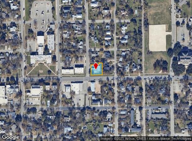 701 E University Ave, Georgetown, TX Parcel Map