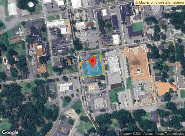  303 S Broad St, Monroe, GA Parcel Map