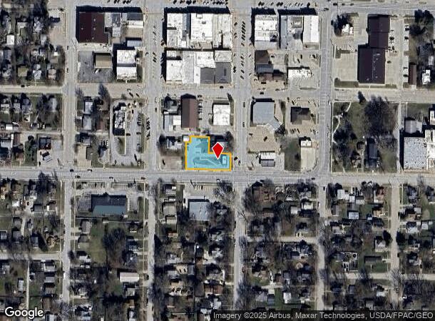  321 S Iowa Ave, Washington, IA Parcel Map