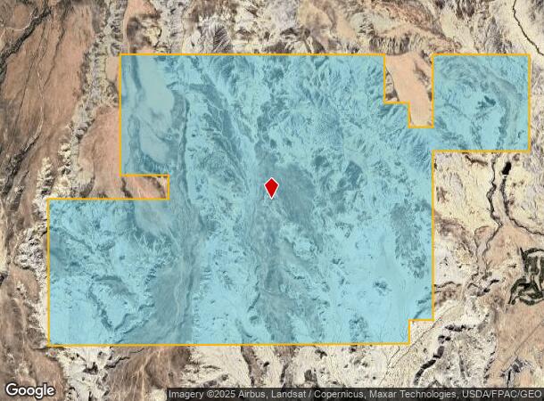 Alkali Basin Rd, Delta, CO Parcel Map