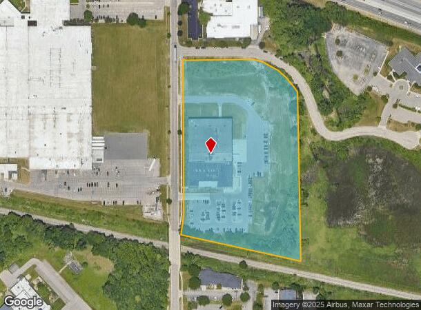  640 Leffingwell Ave Ne, Grand Rapids, MI Parcel Map