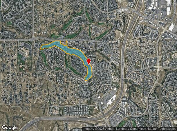  21705 E Arapahoe Rd, Aurora, CO Parcel Map