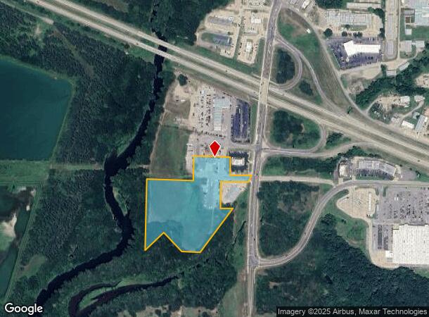 1306 S Rogers St, Clarksville, AR Parcel Map