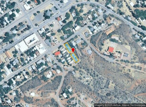  289 Duquesne Ave, Patagonia, AZ Parcel Map