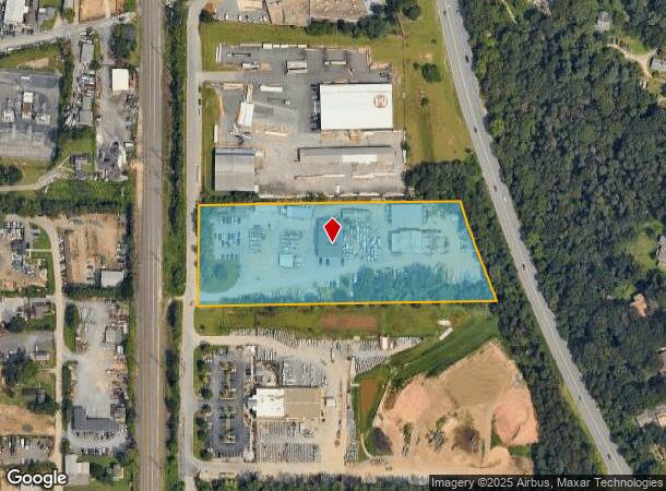 7519 Railroad Ave, Harmans, MD Parcel Map