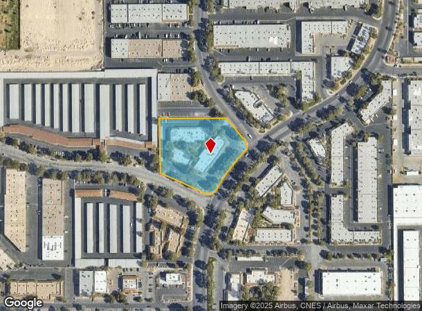  2700 Chandler Ave, Las Vegas, NV Parcel Map