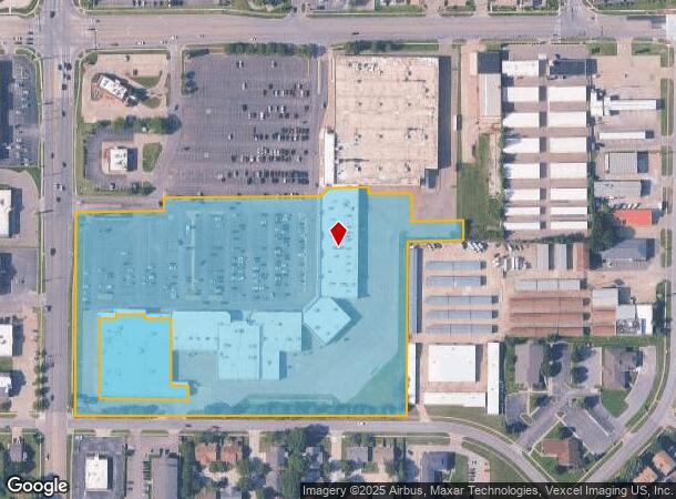 2130 Sw Wanamaker Rd, Topeka, KS Parcel Map
