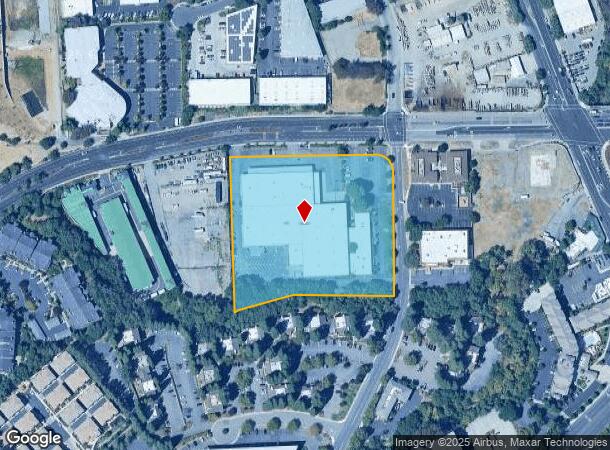  2411 Old Crow Canyon Rd, San Ramon, CA Parcel Map