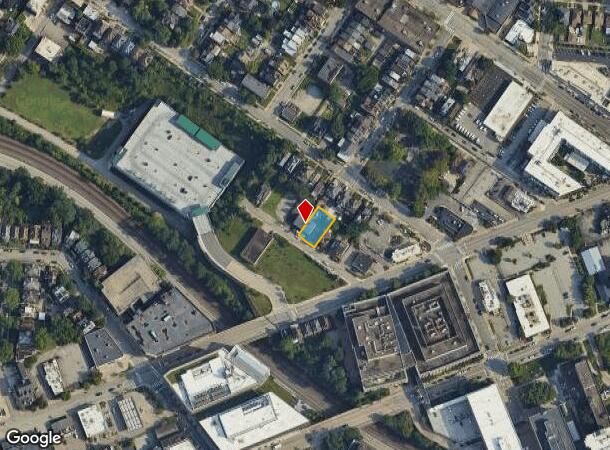  5151 Woodworth St, Pittsburgh, PA Parcel Map