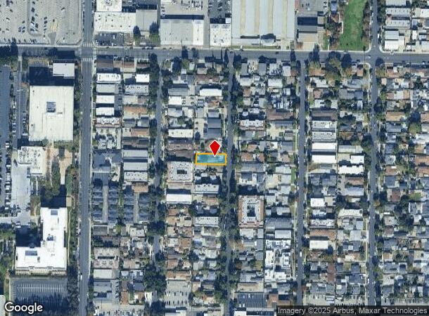  2313 N Niagara St, Burbank, CA Parcel Map