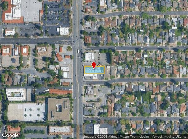 2020 S Bascom Ave, Campbell, CA Parcel Map