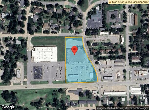  1111 W 8Th St, Wellington, KS Parcel Map