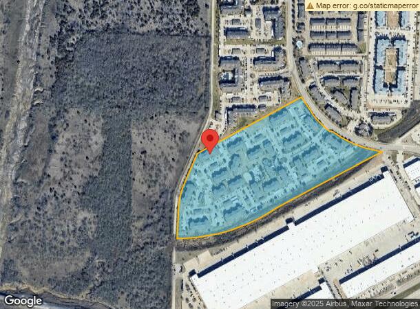  650 Leora Ln, The Colony, TX Parcel Map