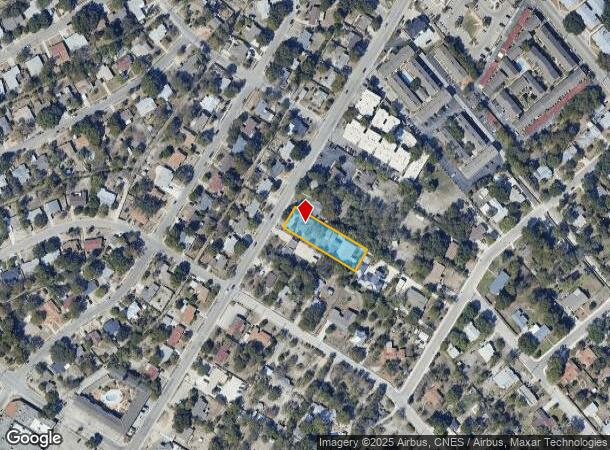 3014 Hillcrest Dr, San Antonio, TX Parcel Map