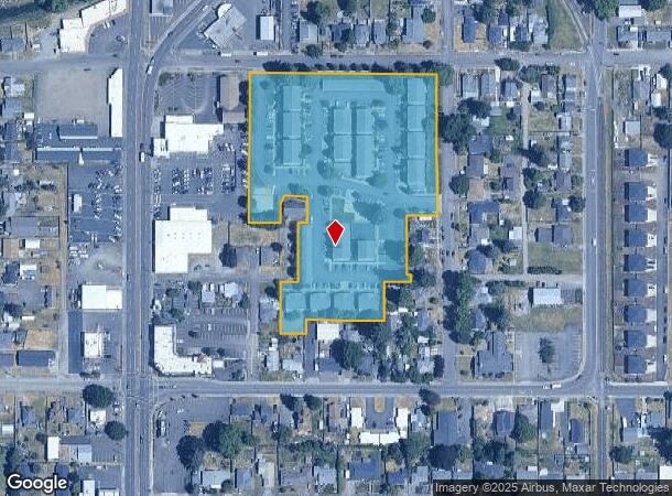 142 E Elmore St, Lebanon, OR Parcel Map