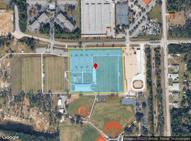 1145 Village Lakes Blvd, Lehigh Acres, FL Parcel Map
