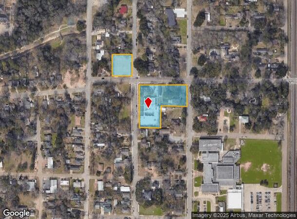  1126 N San Jacinto St, Conroe, TX Parcel Map