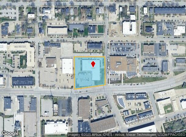 1717 Ingersoll Ave, Des Moines, IA Parcel Map