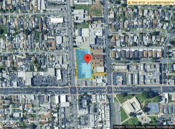  1210 N Long Beach Blvd, Compton, CA Parcel Map