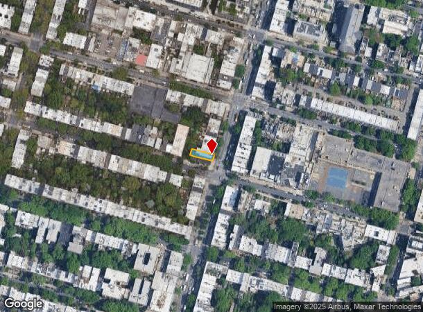592 Vanderbilt Ave, Brooklyn, NY Parcel Map