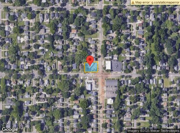  800 W Franklin St, Jackson, MI Parcel Map