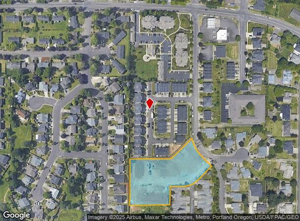  2503 Nw Magnolia Ct, Camas, WA Parcel Map