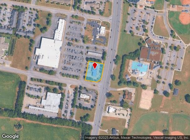  2303 Memorial Blvd, Murfreesboro, TN Parcel Map