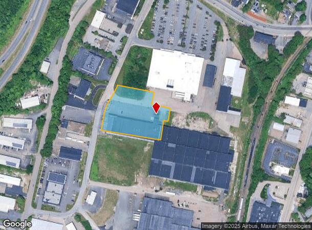  40 Pullman St, Worcester, MA Parcel Map