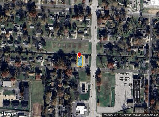 1804 W 5Th St, Sedalia, MO Parcel Map