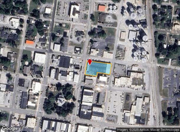  208 N Main St, Franklin, KY Parcel Map
