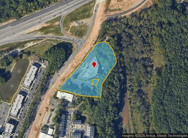 801 Jones Franklin Rd, Raleigh, NC Parcel Map