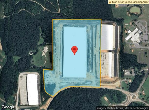  1343 Cassville White Rd Ne, White, GA Parcel Map